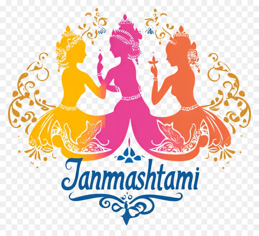 Janmashtami，Danseurs Janmashtami PNG