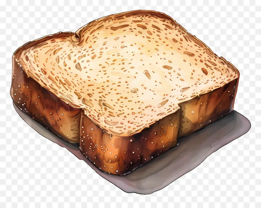 Tranche De Pain，Pain Grillé PNG