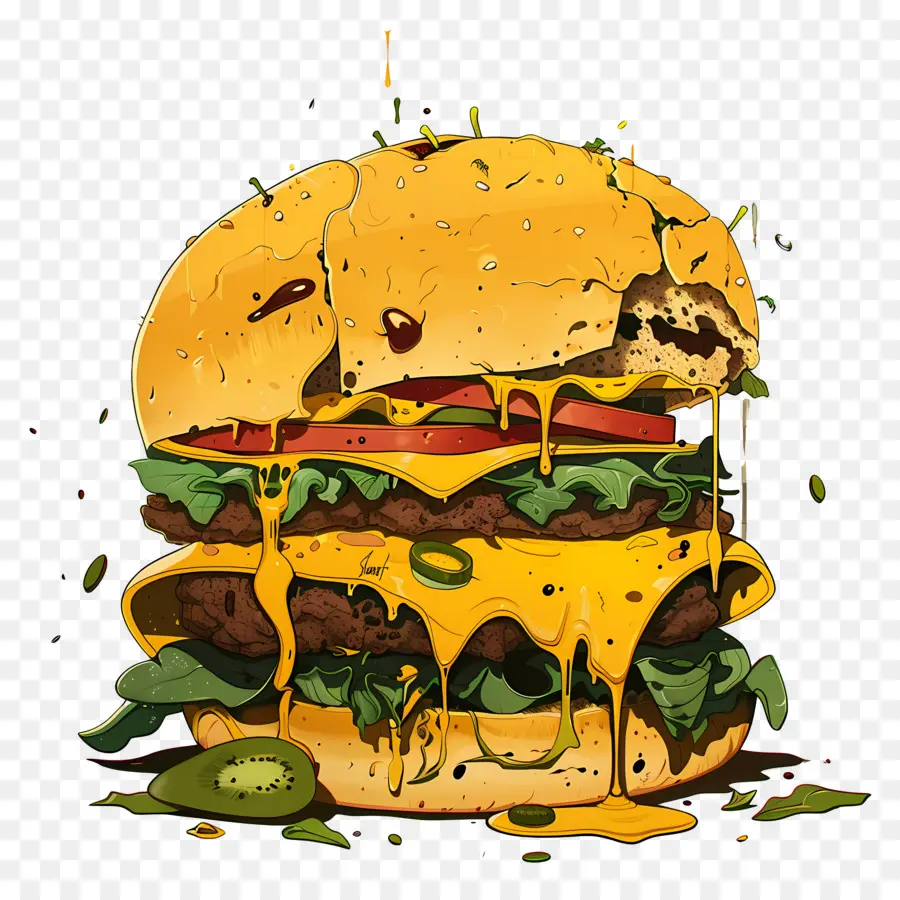 Hamburger，Cheeseburger PNG