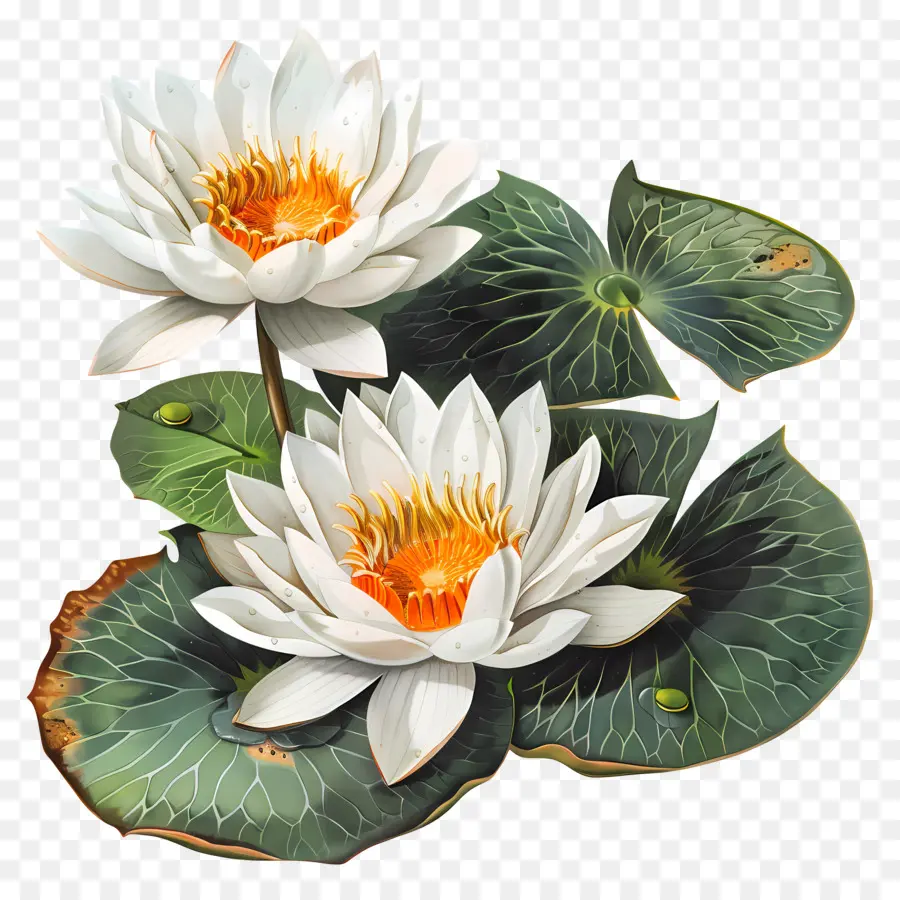 Nénuphar，Feuilles PNG