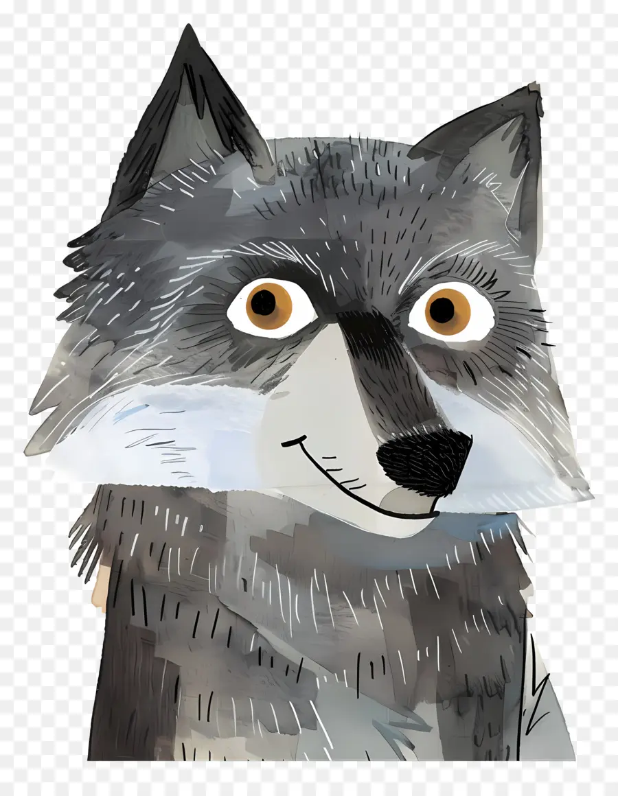 Loup，Gris PNG