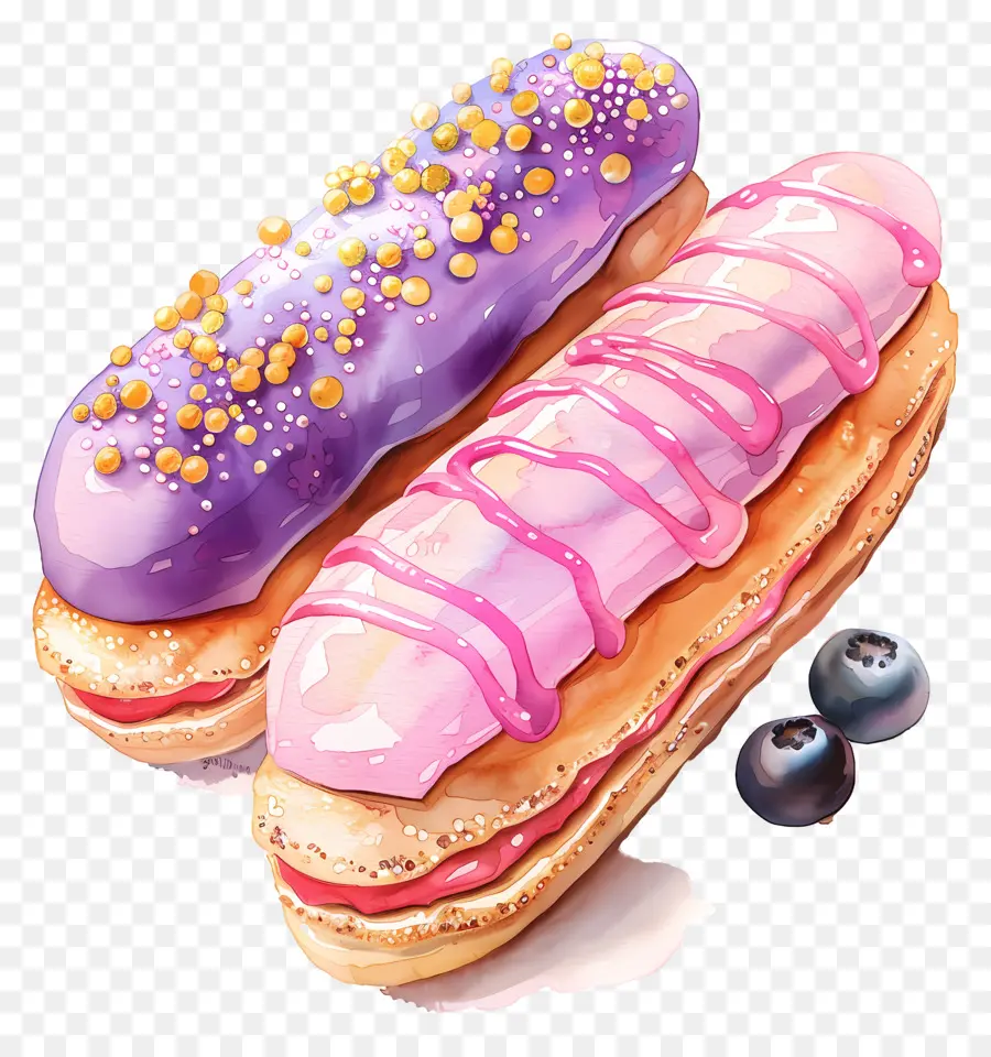 Éclairs，éclairs PNG