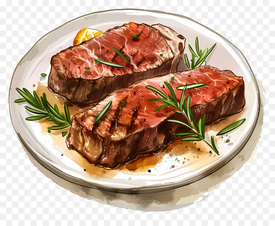 Steak，Steak Grillé PNG