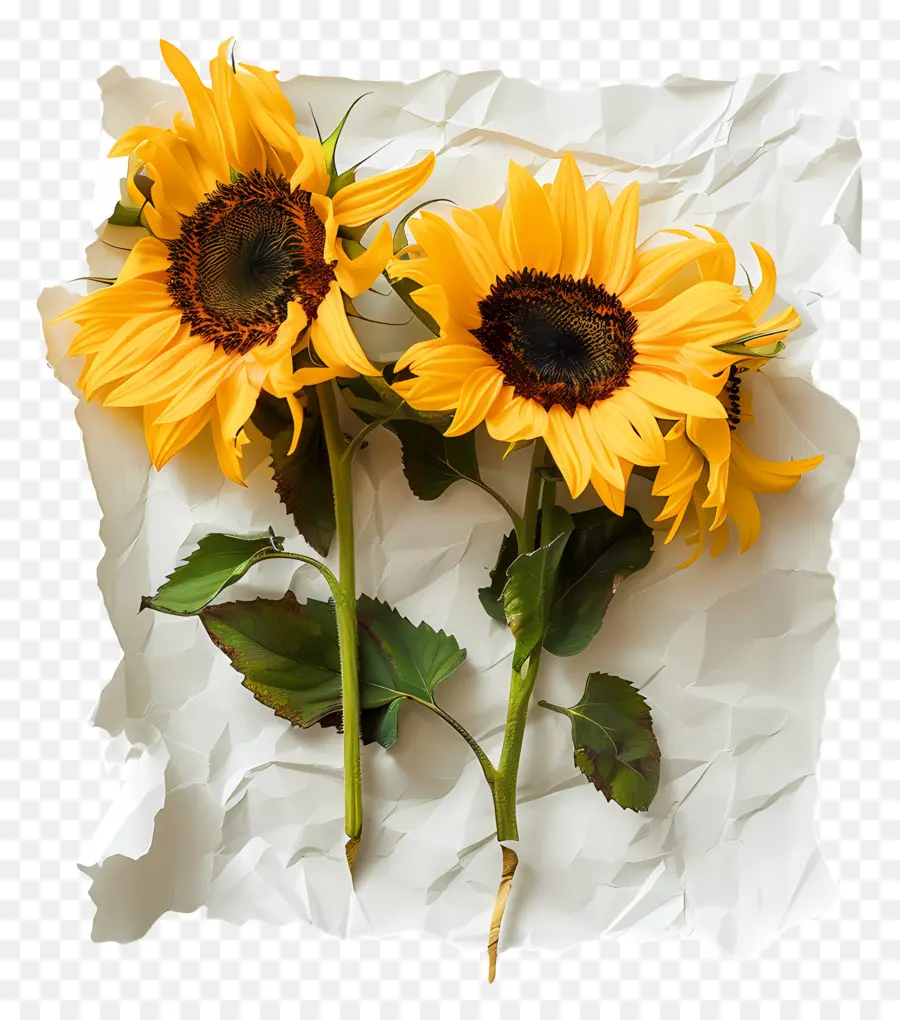 Bouquet De Tournesol，Tournesols PNG