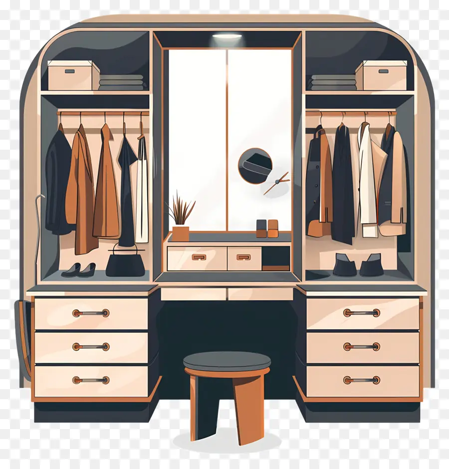 Vestiaire，Armoire Moderne PNG