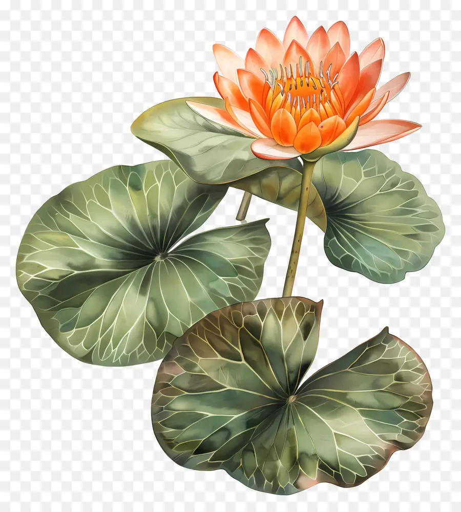 Nénuphar，Feuilles PNG