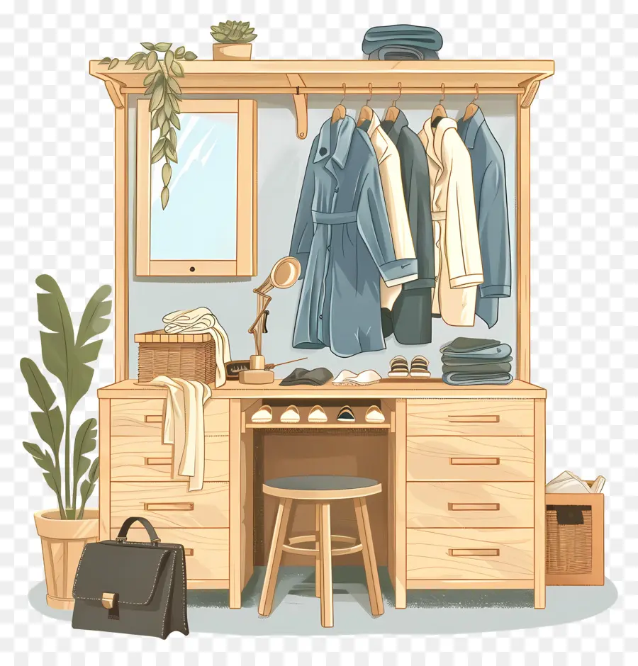 Dressing，Armoire PNG