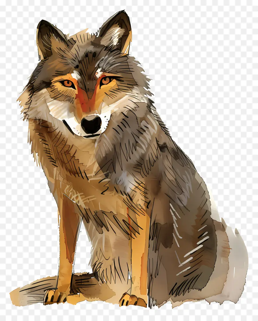 Loup，Dessin Animé PNG