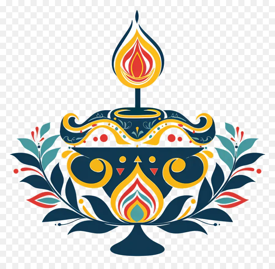 Diwali Lampe，Lampe PNG