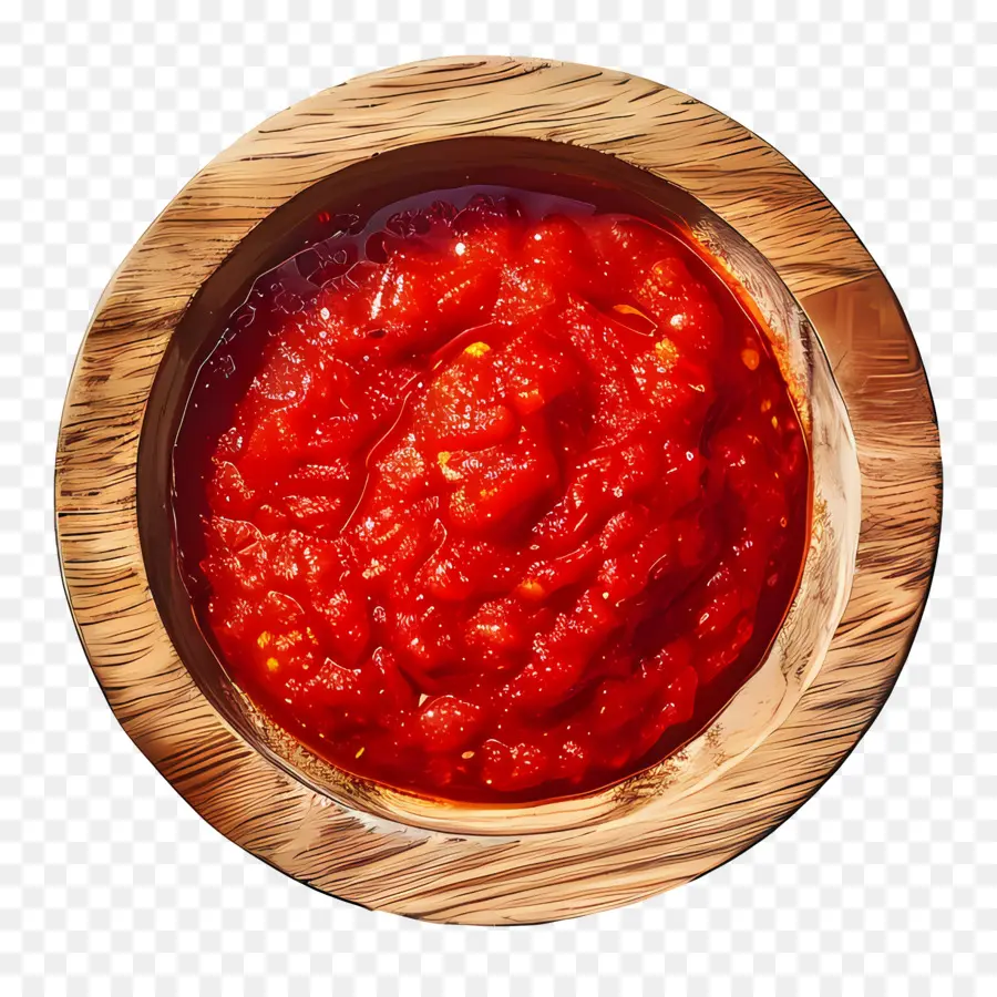 Sauce Marinara，Bol De Sauce Tomate PNG