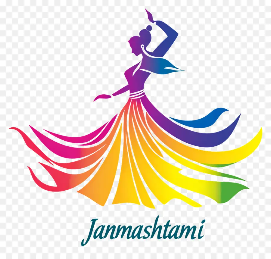 Janmashtami，Danseuse Janmashtami PNG