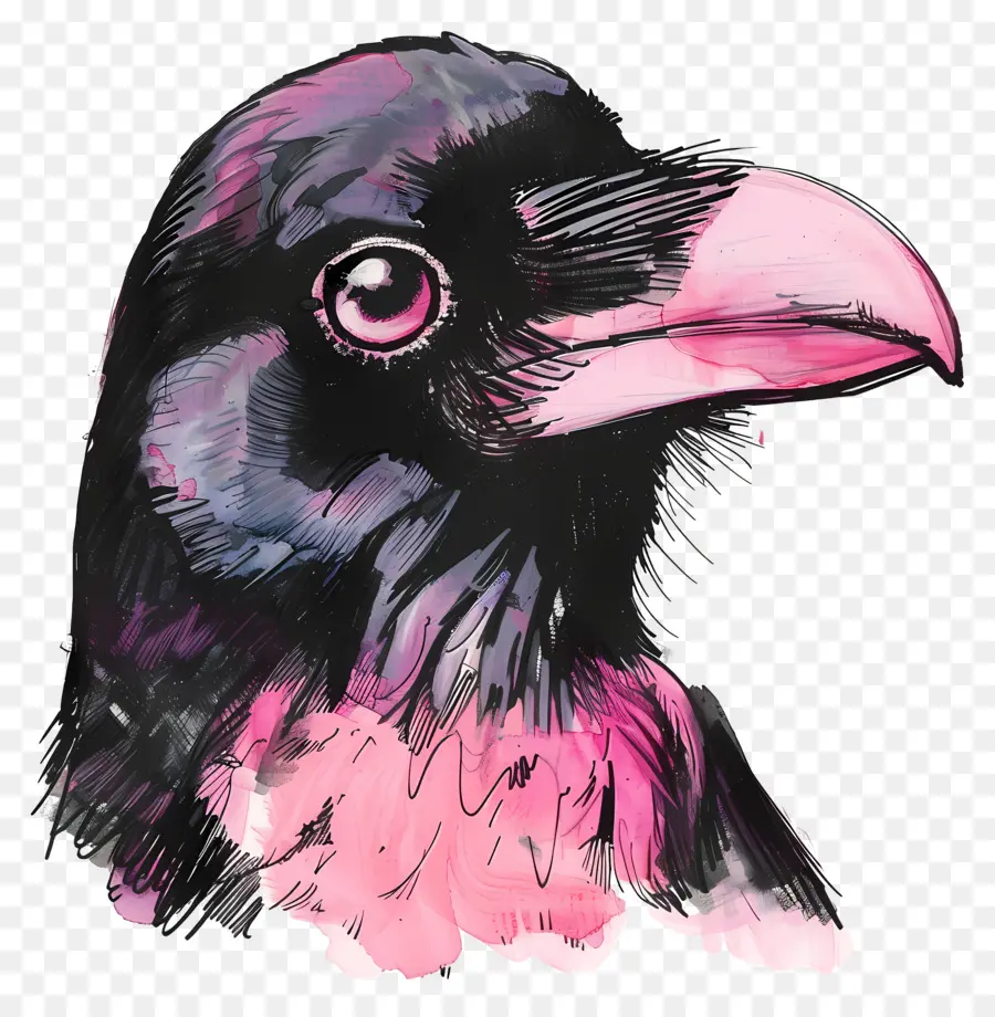 Corbeau，Oiseau Noir PNG