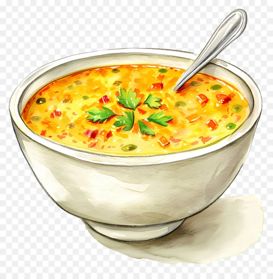 Soupe Au Curry，Soupe PNG