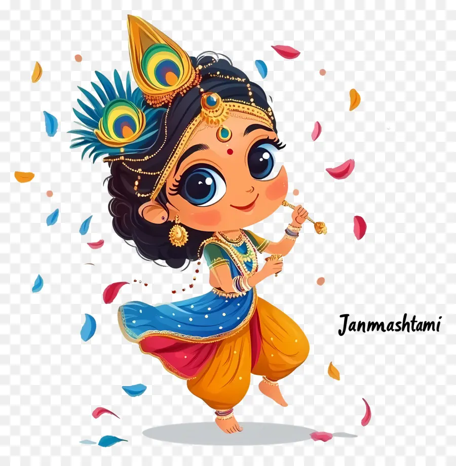 Janmashtami，Personnage Janmashtami PNG