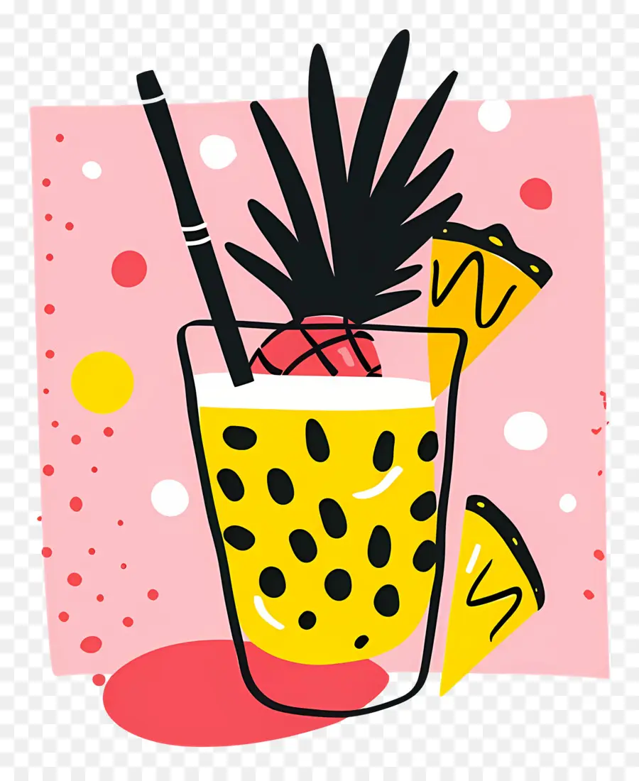 Jus D'ananas，Ananas Boisson PNG