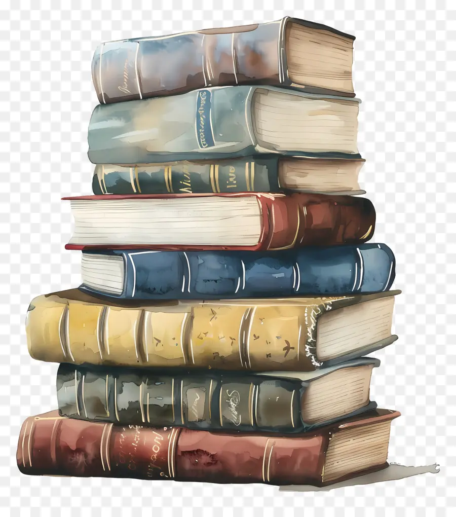 Pile De Livres，Empiler PNG