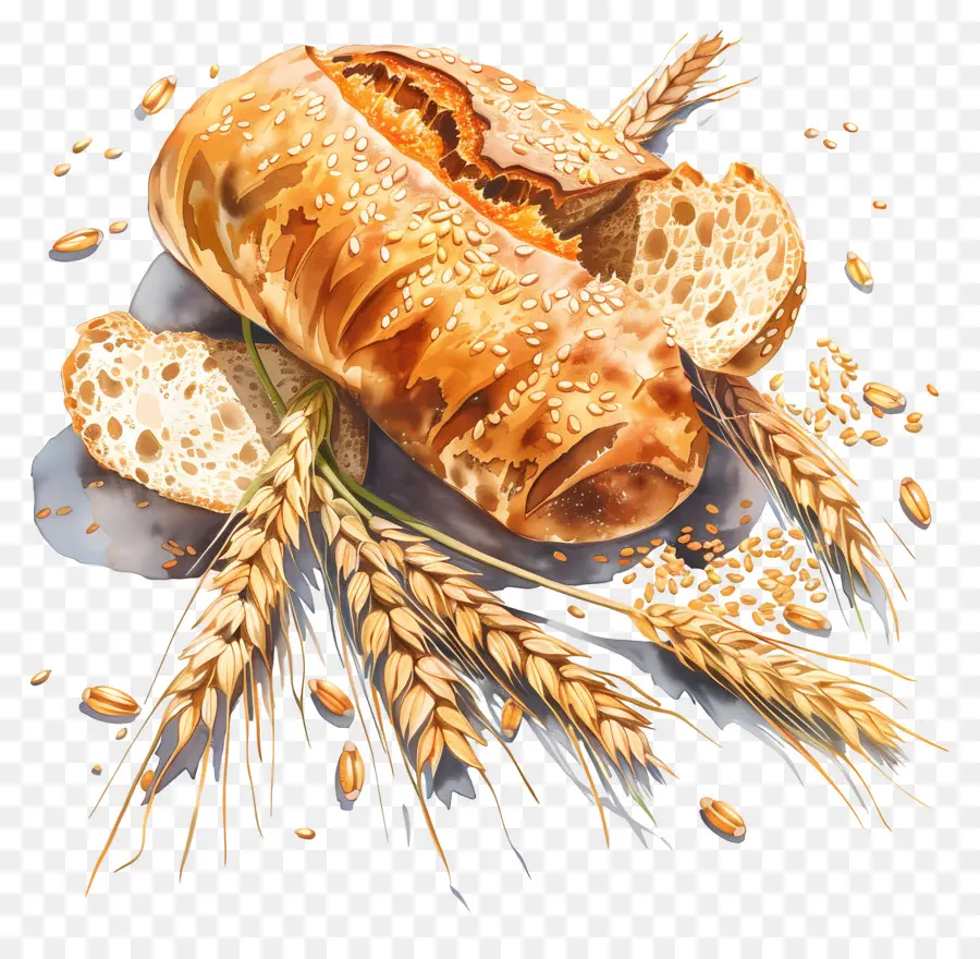 Blé Panifiable，Pain De Mie PNG