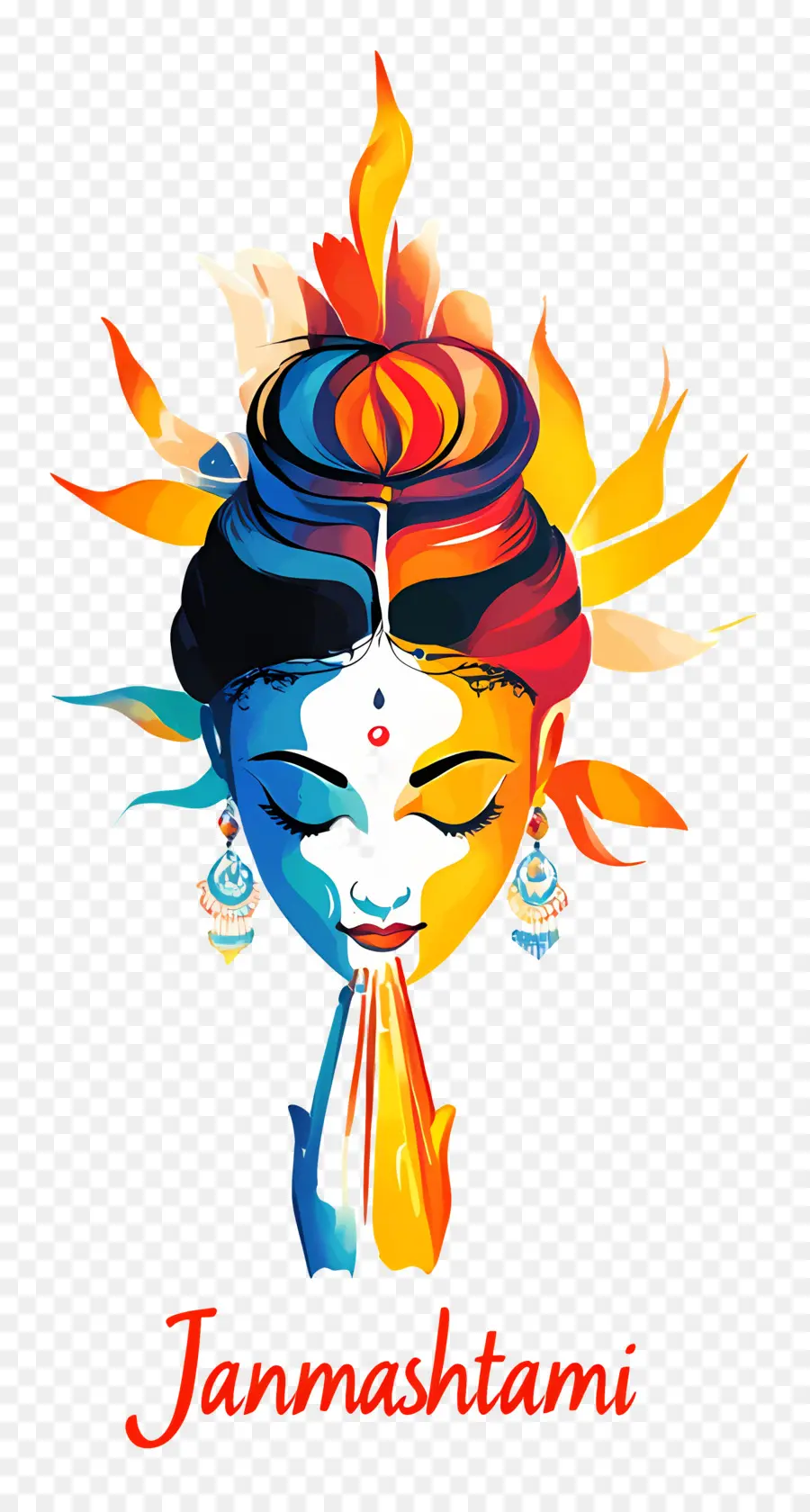 Janmashtami，Œuvres D’art Janmashtami PNG