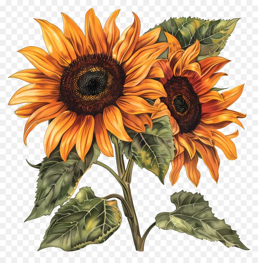 Bouquet De Tournesol，Tournesol PNG