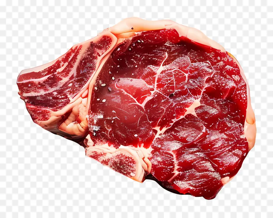 Tranche De Viande，Viande Crue PNG