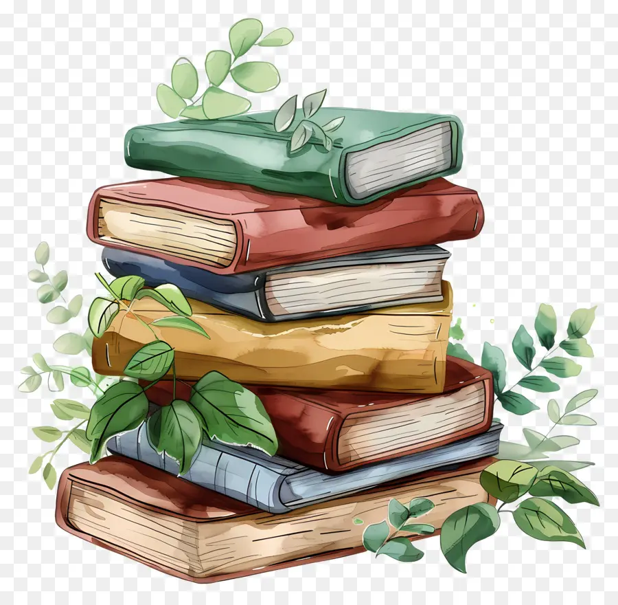 Pile De Livres，Livres PNG