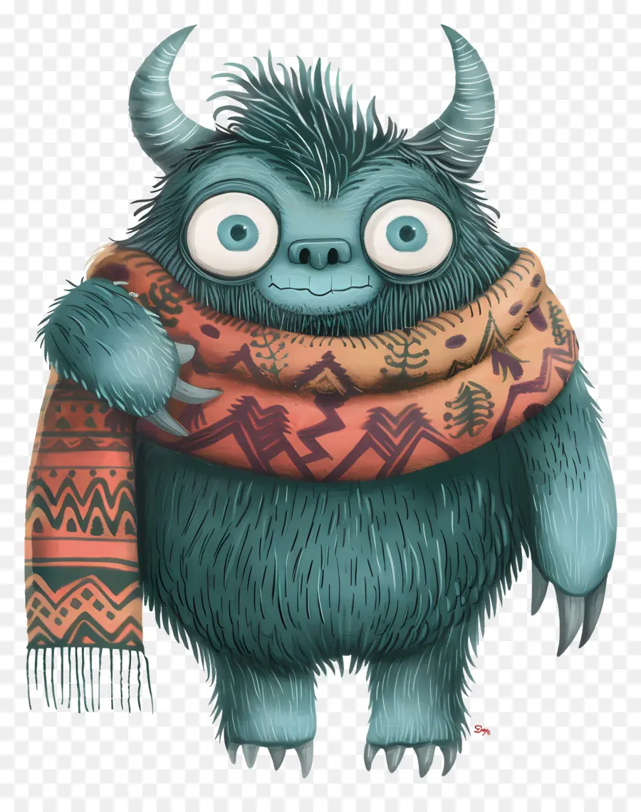 Dessin Animé Monster，Monstre Mignon PNG