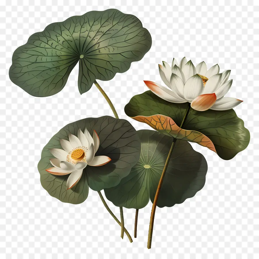 Nénuphar，Feuilles PNG