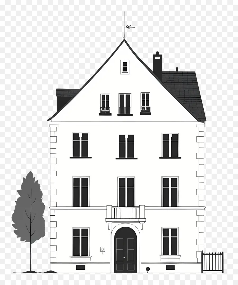 Manoir，La Maison Blanche PNG