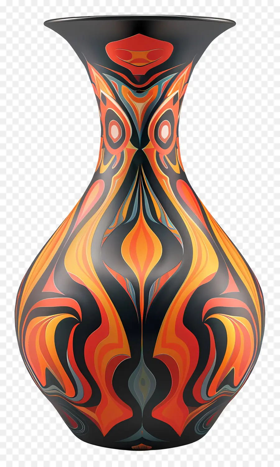 Vase En Argile，Vase Coloré PNG