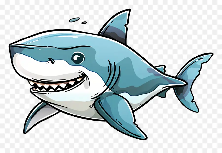 Requin De Dessin Animé，Poisson PNG