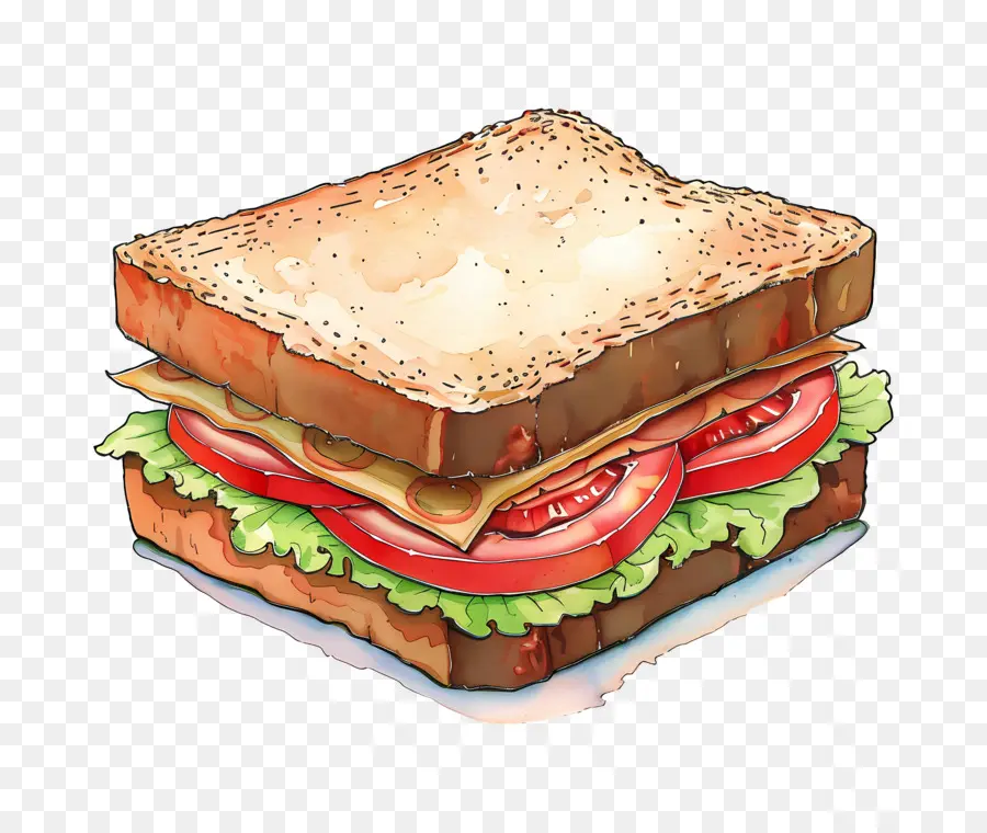 Sandwich Au Pain，Sandwich PNG