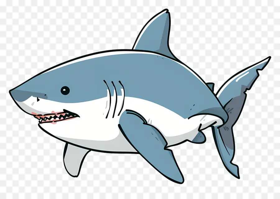 Requin De Dessin Animé，Poisson PNG