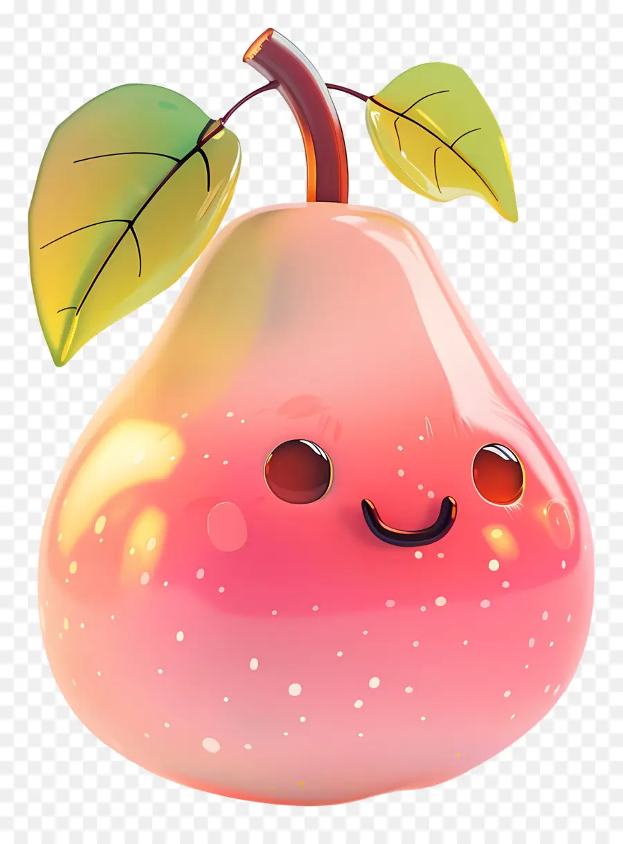 Poire De Dessin Animé，Poire Mignonne PNG