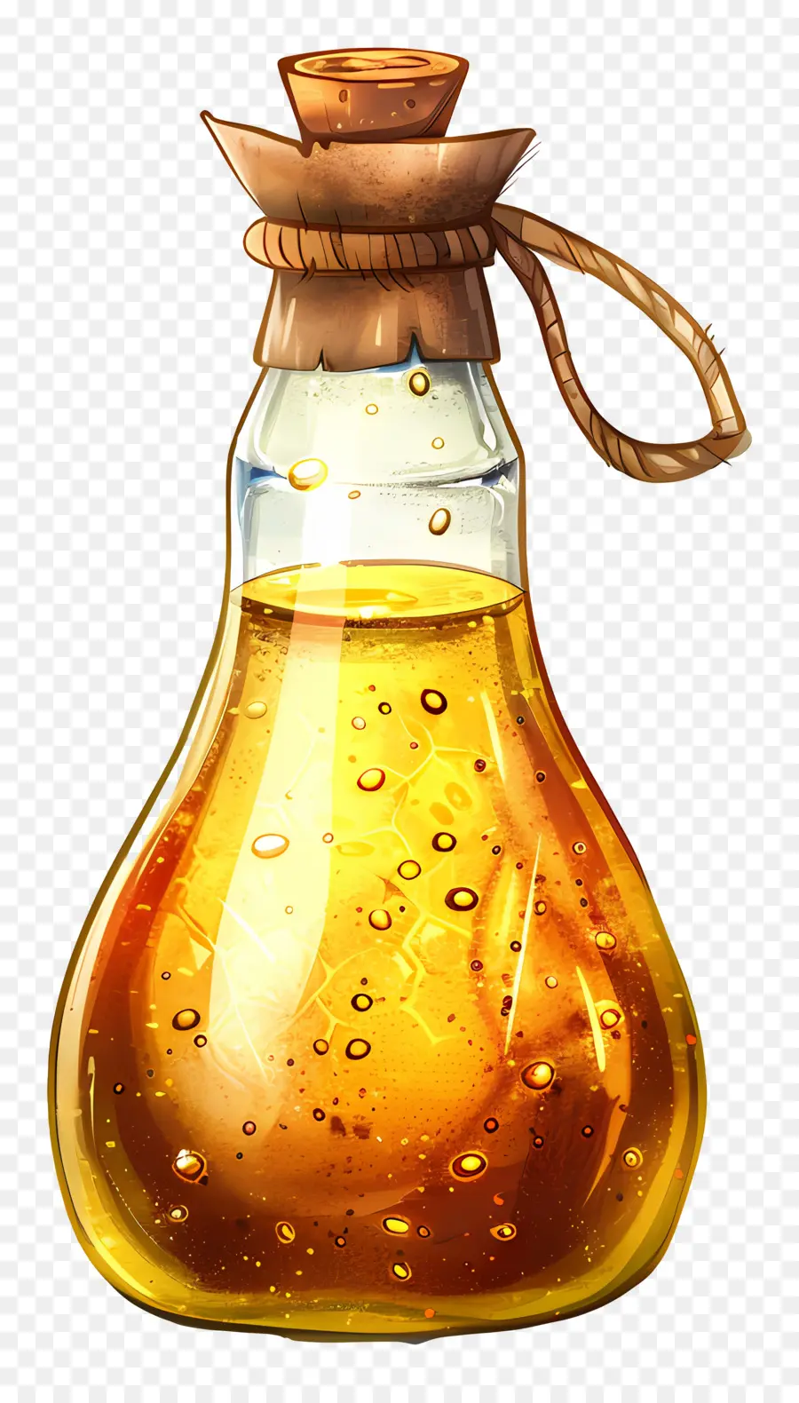 Bouteille D'huile，Liquide PNG