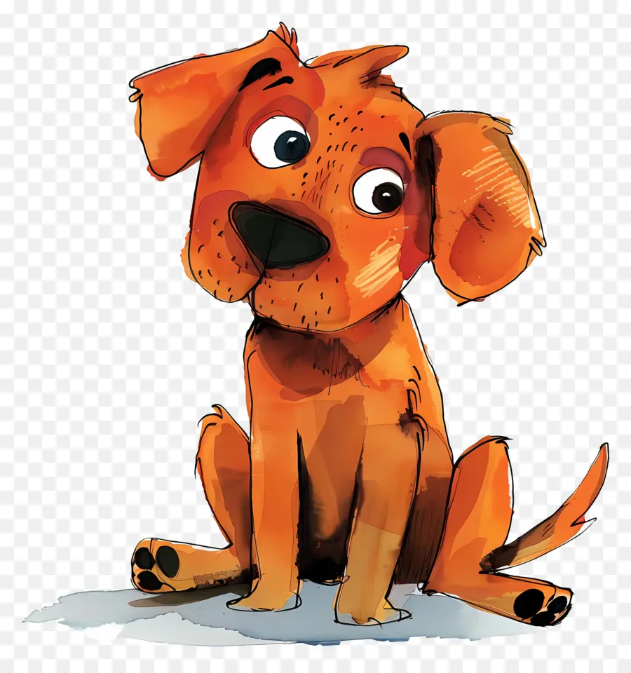 Chien，Chien De Dessin Animé PNG