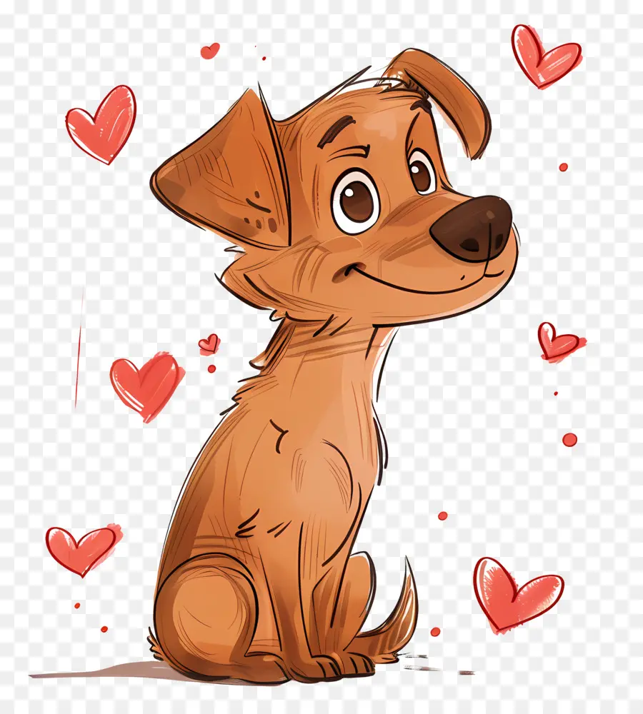 Chien De Dessin Animé，Chien Mignon PNG