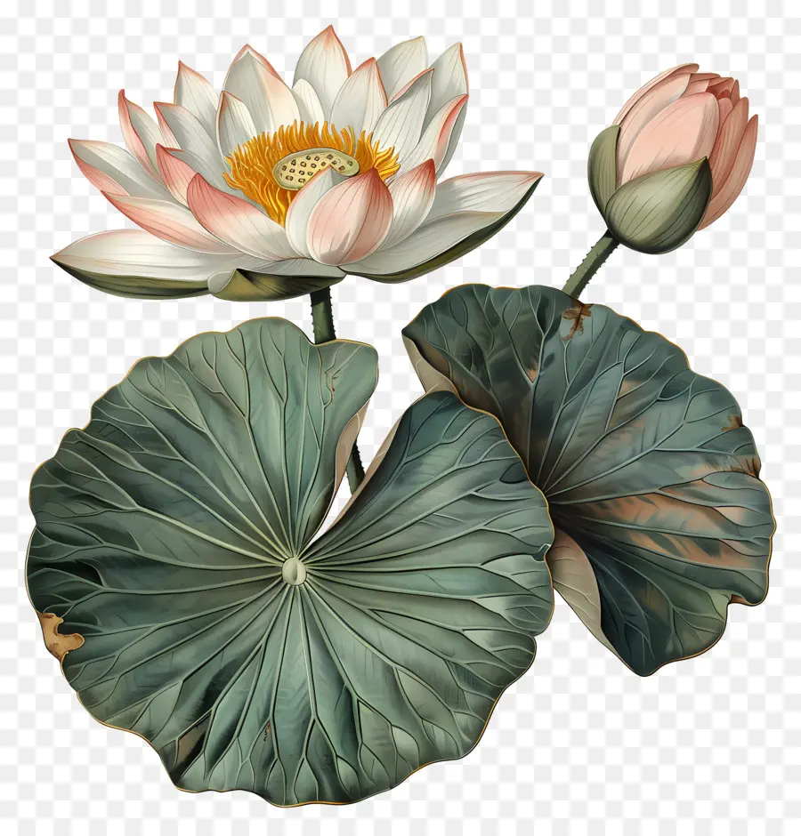 Nénuphar，Feuilles PNG