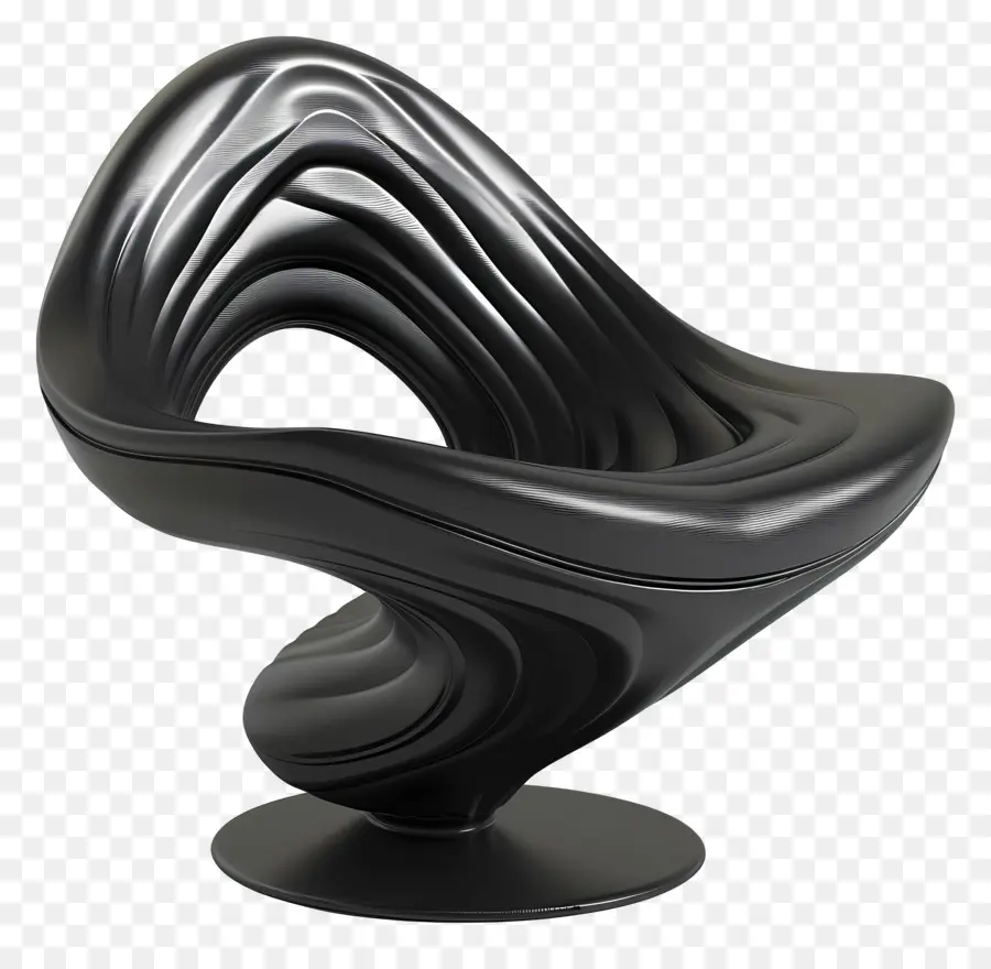 Chaise Noire，Chaise Moderne PNG