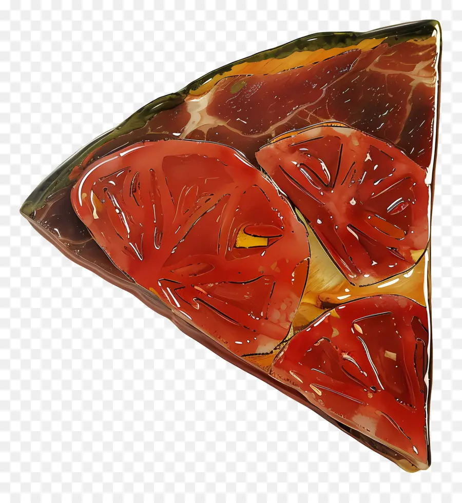 Tranche De Viande，Tranche De Pizza PNG