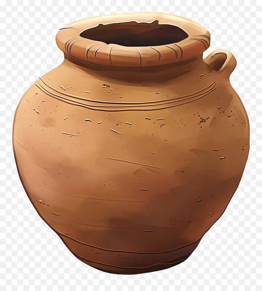 Pot D'argile，Pot En Argile PNG