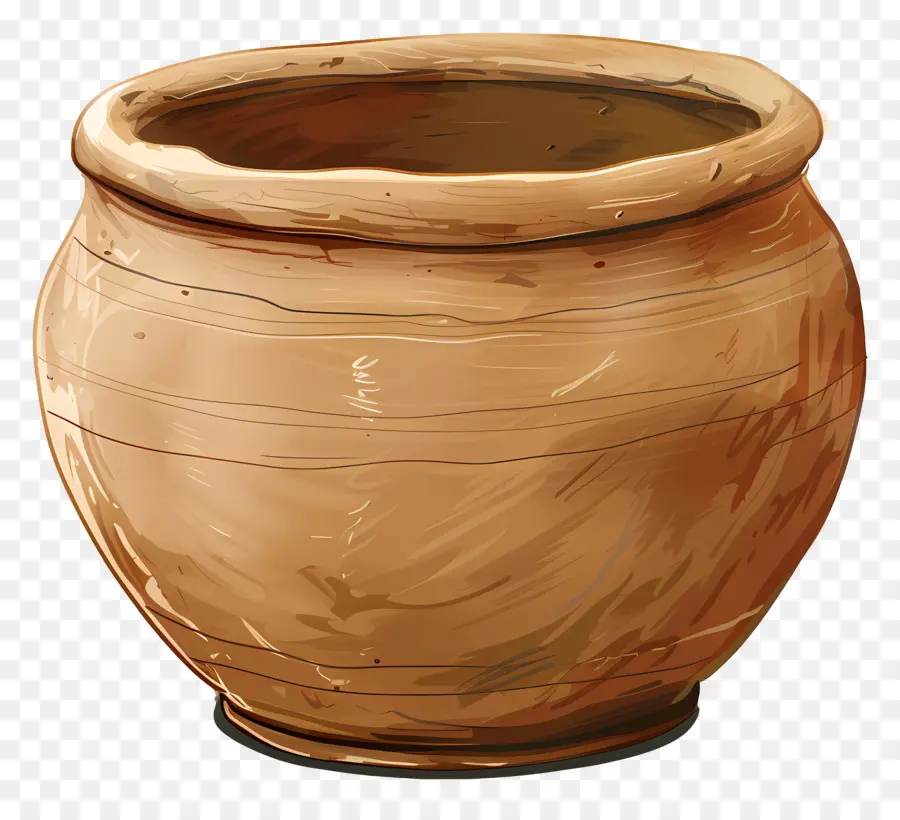 Pot D'argile，Pot En Argile PNG