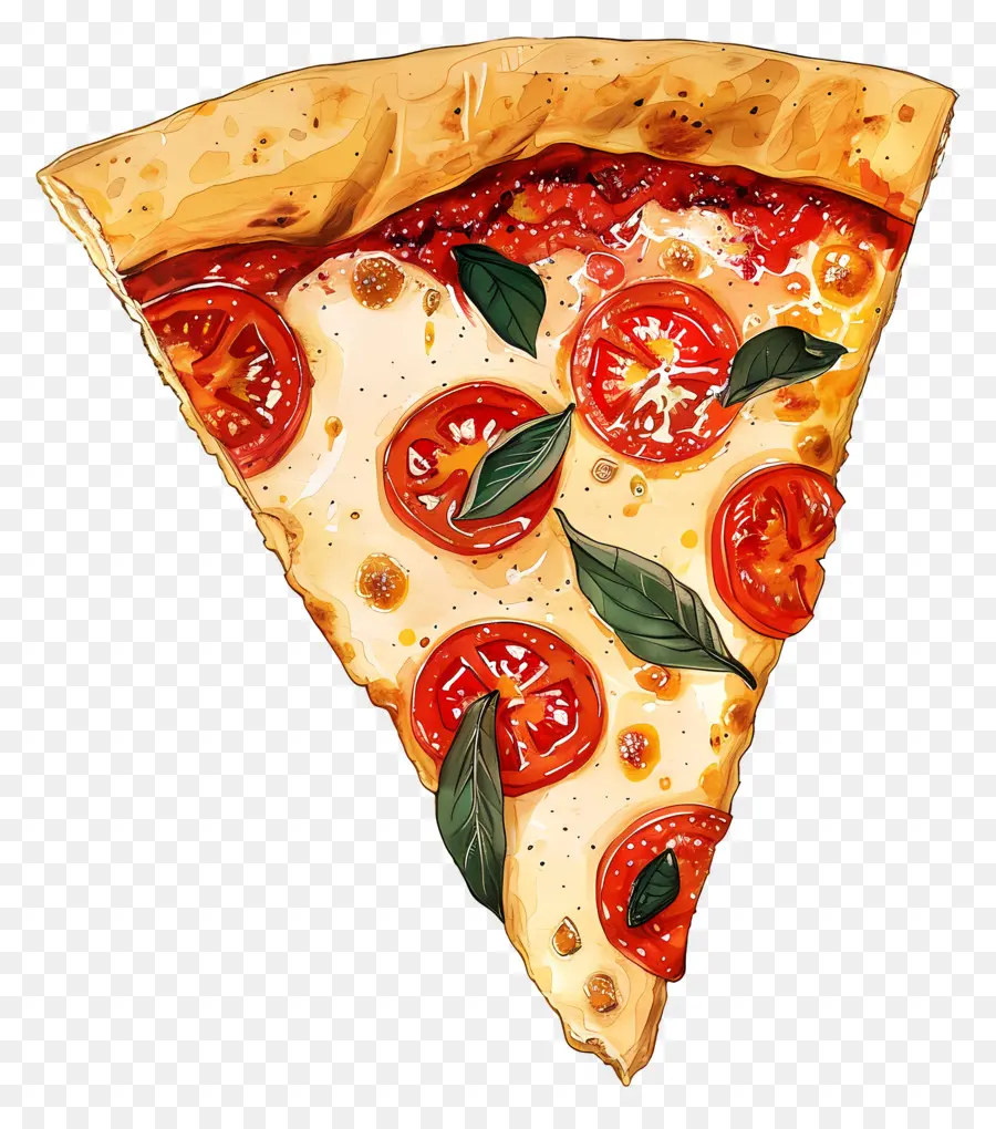 Tranche De Pizza，Fromage PNG