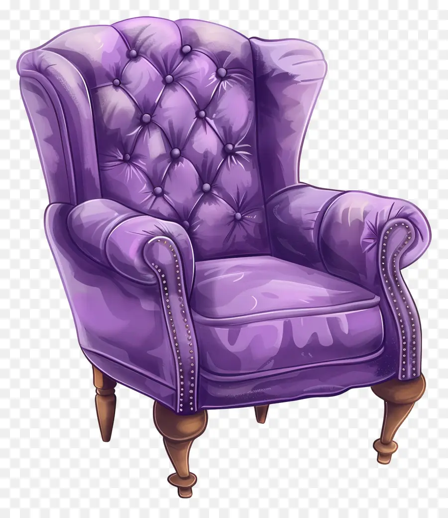 Fauteuil Violet，Violet Canapé PNG