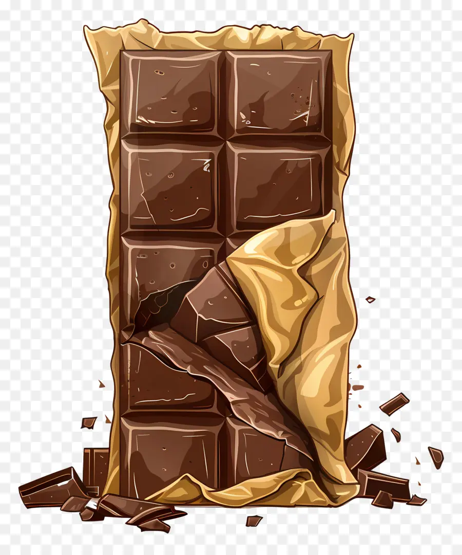 Barre De Chocolat，Chocolat PNG