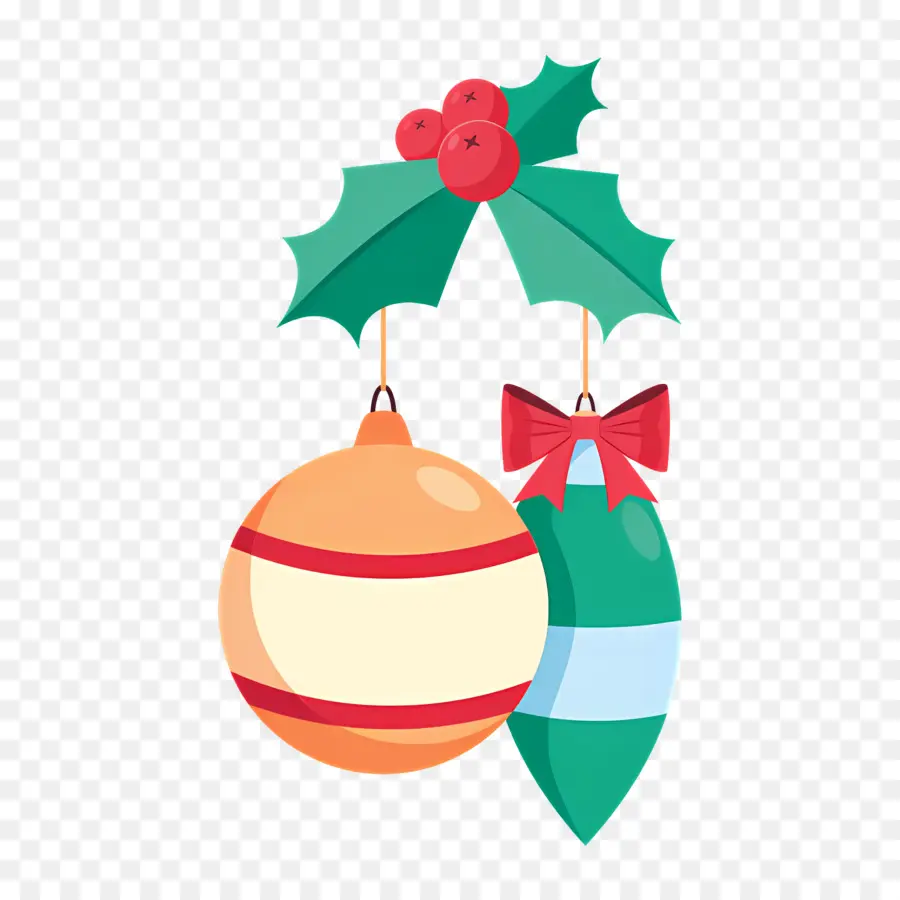 Boule De Noël，Ornements De Noël PNG