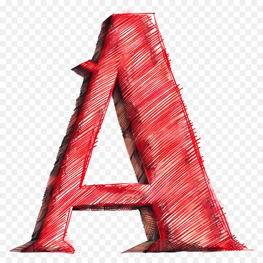 La Lettre A，Rouge PNG