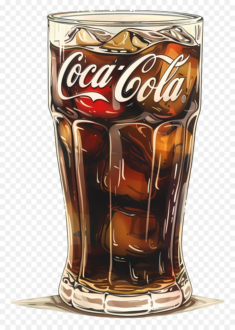 Coca Cola，Verre PNG