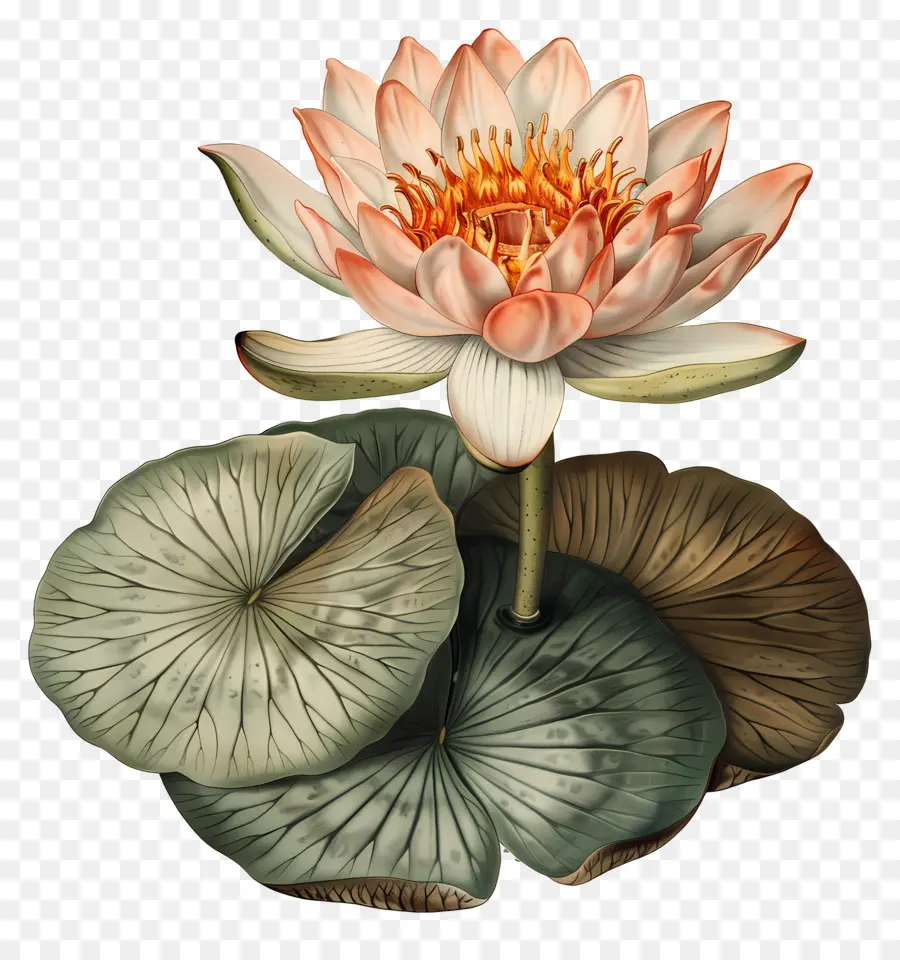 Nénuphar，Rose Nénuphars PNG