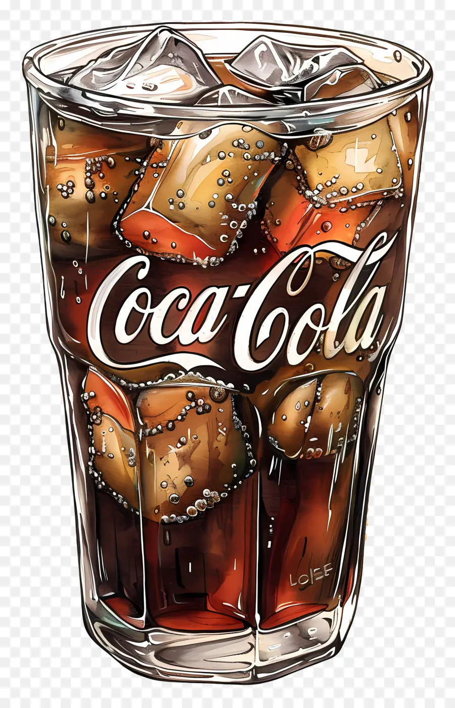 Coca Cola，Verre PNG