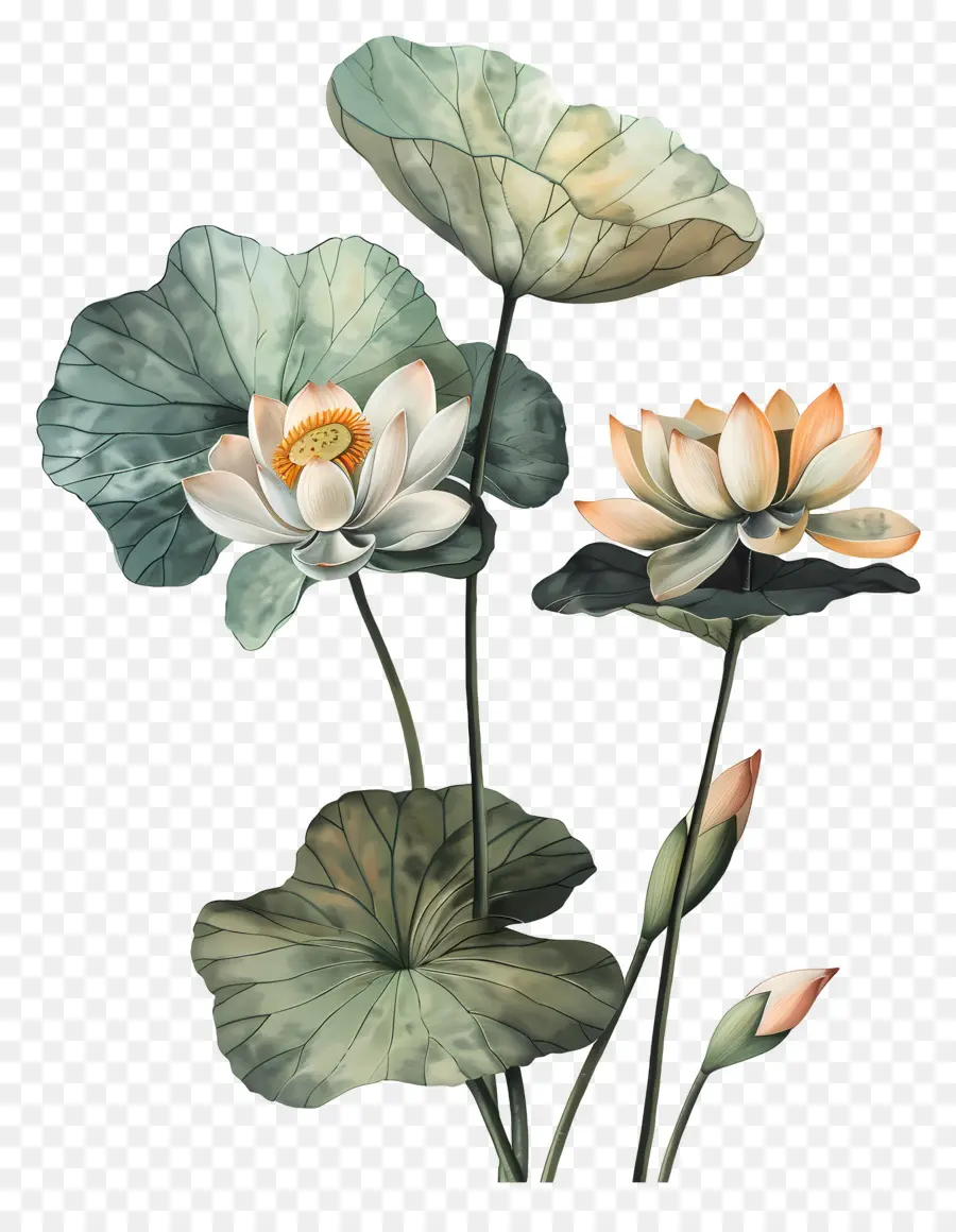 Nénuphar，Feuilles PNG